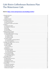 7. Financial Plan