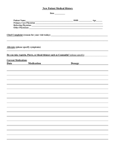 New patient forms - James M Sanders, MD