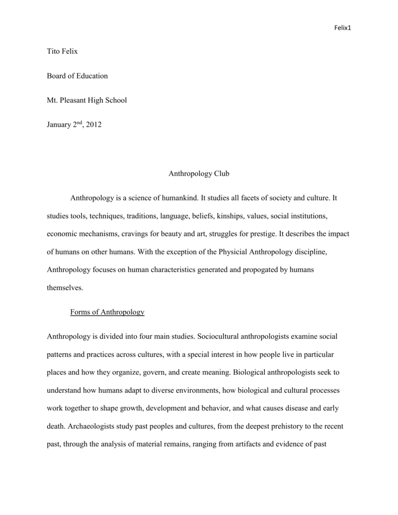 pay for my anthropology cover letter