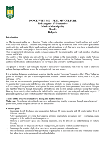 Call for partners - DANCE WITH ME