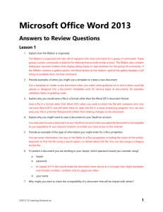 Microsoft Office Word 2013