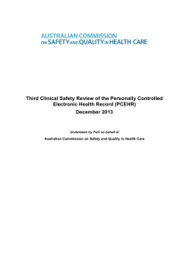 Word 93KB - Australian Commission on Safety and Quality in Health