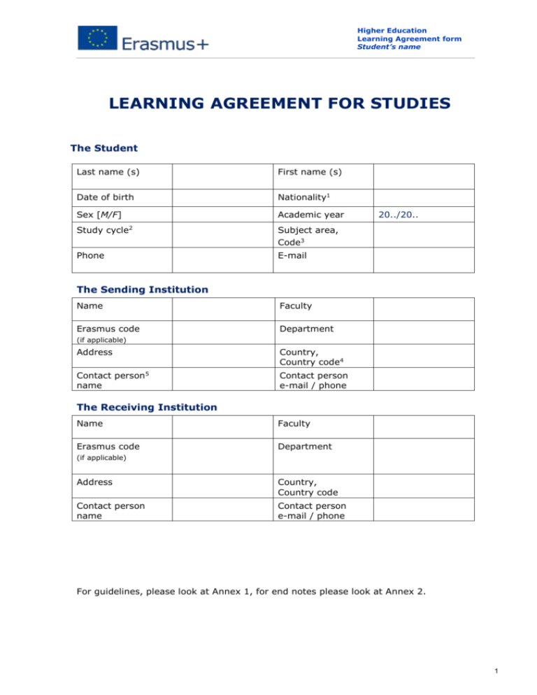 steps-to-fill-in-the-learning-agreement-for-studies