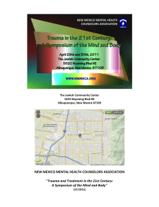 Symposium_Agenda_Map.. - New Mexico Mental Health