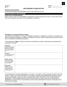 Social 20 - The Critical Thinking Consortium