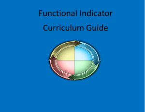 Functional Curriculum Guide