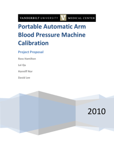 Portable Automatic Arm Blood Pressure Machine