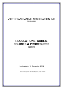 To be read in conjunction with ANKC Regulations