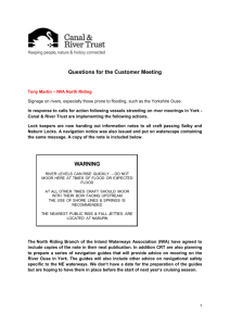 Questions for the Customer Meeting