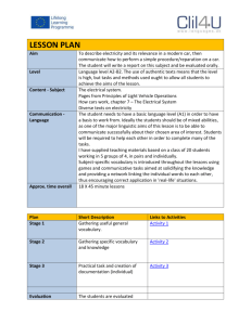 Lesson Plan - Languages.dk