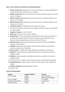 Chemistry Definitions - 12S7F-note