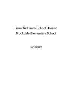 Student Handbook - Brookdale School