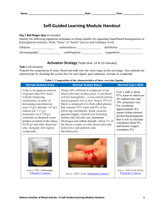 Self-Guided Learning Module Handout