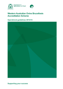 Operational guidelines 2014/15 - Department of Agriculture and Food