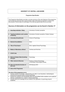 Sources of information on the programme can be found in Section 17