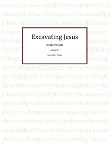 Excavating Jesus