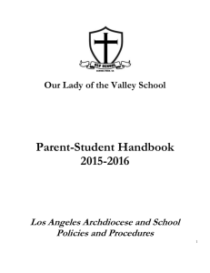 Parent Student Handbook 2015-2016