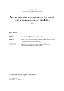 Communication Rights Australia