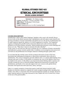 Ethical Encounters - Christinia R. Landry