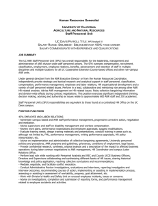 analyst iv, contracts and grants, agriculture and natural resources