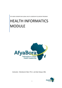 Health Informatics Module