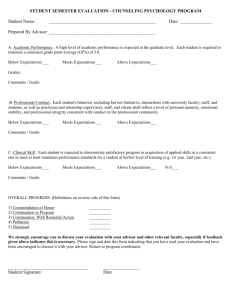 Student Evaluation Form (DOC)