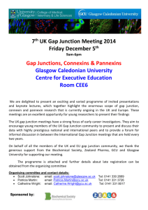 conference programme - Glasgow Caledonian University