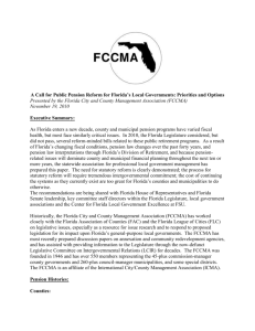 FCCMA Pension Whitepaper – 2011