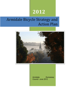 The 2012 Armidale Dumaresq Council Bicycle Strategy and Action