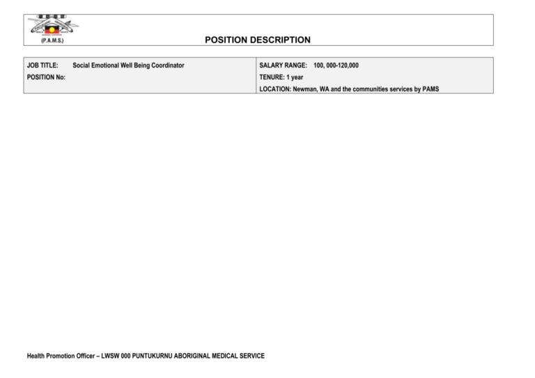 Position Description