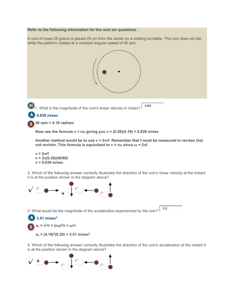 Ch 7 Unit 6 Review ANSWER KEY