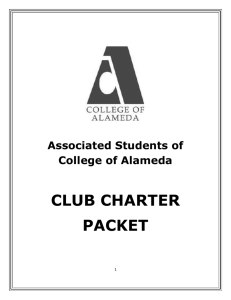 Club Organization Packet