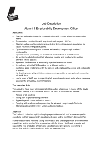 Job Description Alumni & Employability Development Officer Main