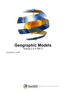 Geographic Models