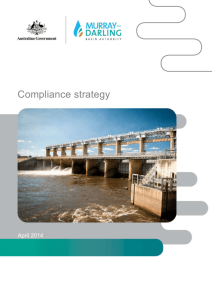 Murray-Darling Basin Authority Compliance Strategy