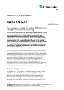 LASHARE Press Release Project Start [ DOCX 0.29 MB ]