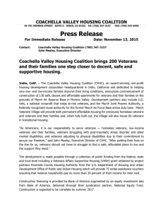Coachella Valley Housing Coalition brings 200 Veterans and their