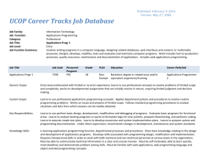 UCOP Career Tracks Job Database - UC Agriculture and Natural