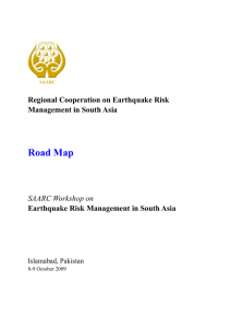 Earthquake Risk Management - South Asian Disaster Knowledge