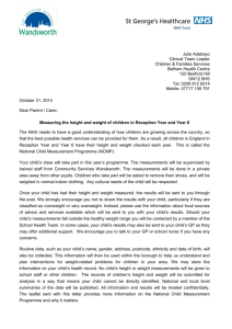 NCMP Parents consent letter 2014