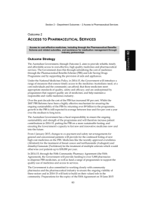 Access to Pharmaceutical Services