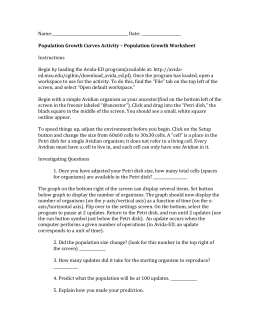 Population Growth Worksheet Answers (doc)