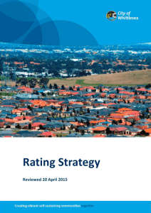 Rating Strategy 2015-16