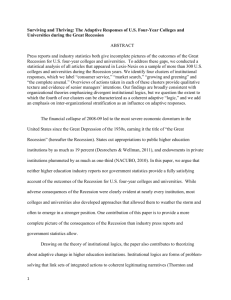 Surviving and Thriving: The Adaptive Responses of U.S. Four