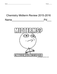 midterm review packet