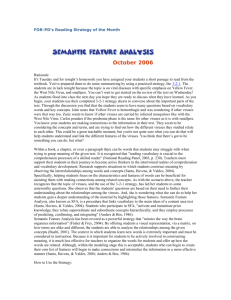 (1986). Semantic feature analysis
