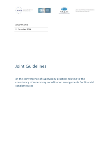 Confirmation of compliance with Joint Guidelines - eiopa