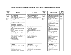 Comparison of Dímelo tú, Sol y viento and Puntos de partida