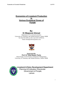 Institute of Research Promotion - Livestock & Dairy Development