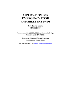 efsp grant application guidelines - United Way of the Cape Fear Area